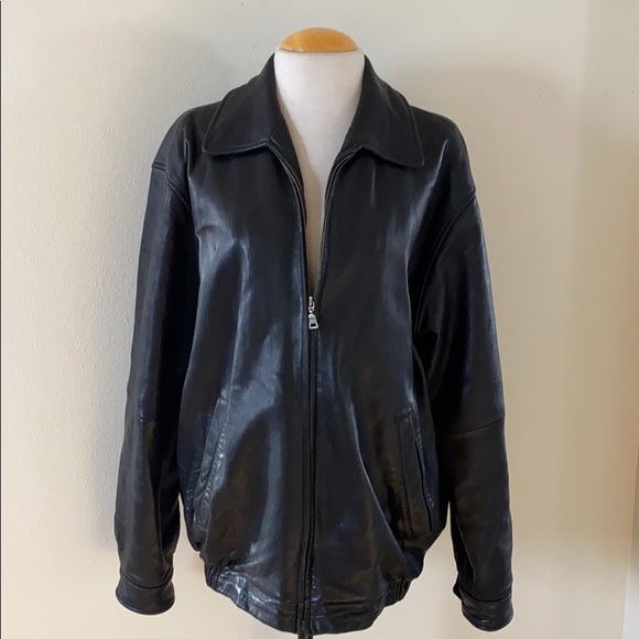 Jos.A.Bank Signature Collection  Leather jacket - Picture 8 of 9